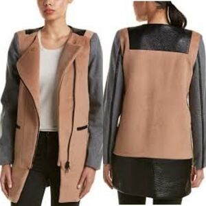 W118 by Walter Baker Erica Wool Blend Coat size small​